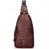 Men Cowhide Messenger Shoulder Bag / Mobile Phone Bag / Travel Bag