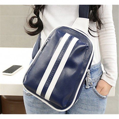 Men PU Casual Sling Shoulder Bags