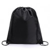 2Pcs Sports/Casual/Outdoor/Travel Shoe Storage Bag Drawstring BackPack Book Bag Rope bag Shoulder Straps(Blue+Black)