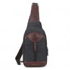 Men Canvas Shoulder Chest Bag