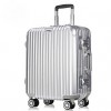 Unisex-Outdoor-PVC-Luggage-Silver / Leopard