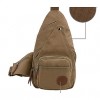 Men Canvas Casual Sling Shoulder Bags