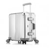 Unisex-Outdoor-PVC-Luggage-Rose Gold/ Silver