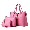 Women's Fashion Casual Vintage Solid PU Leather Messenger Shoulder Bag/Totes