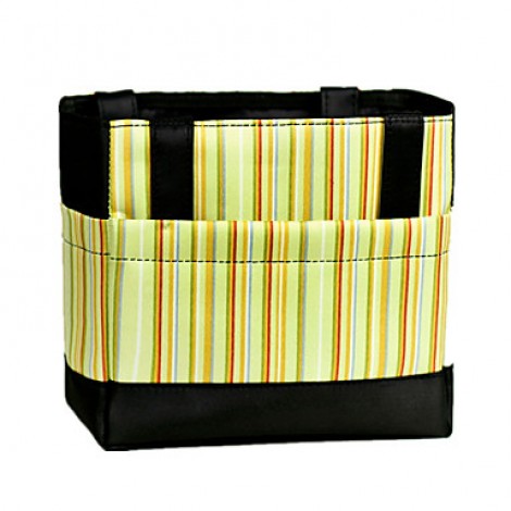 Fashion Stripe Insulation Lunch BagMummy bag Oxford Cloth Outdoor Storage Bag Diaper Bag