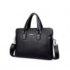 Unisex Cowhide Formal Tote