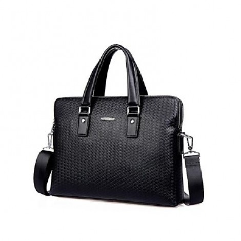 Unisex Cowhide Formal Tote